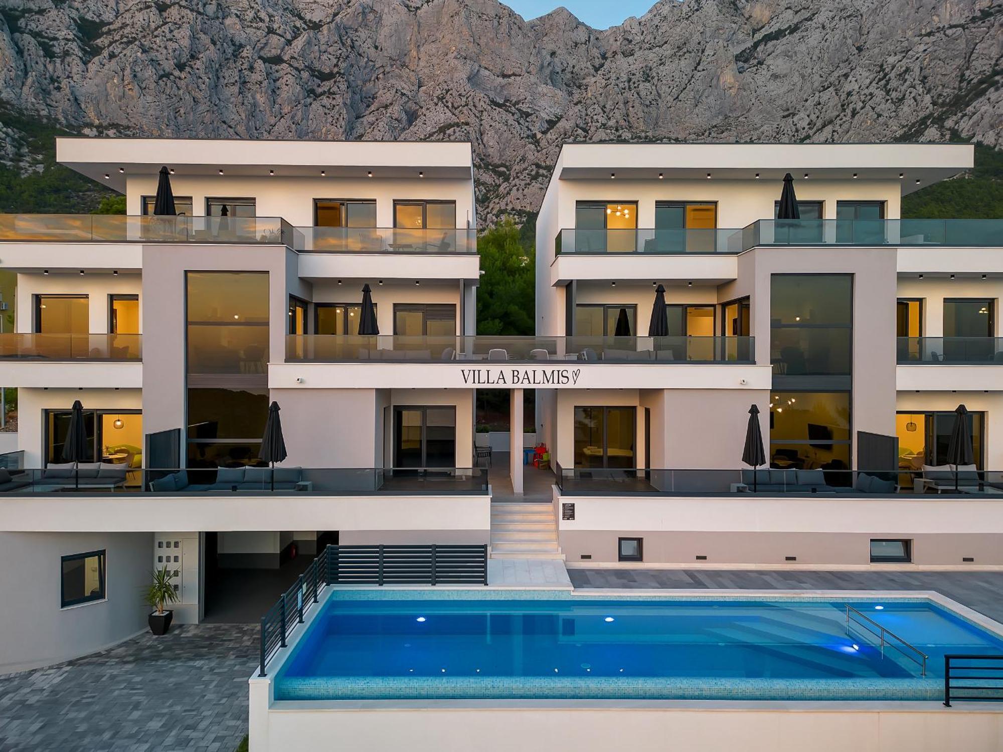 Villa Balmis House A 마카르스카 외부 사진